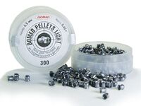 Пули (пульки)  Люман 0.45г Domed pellets light 300 шт/пчк