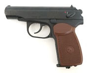 Пистолет пневматический МР-654К  с бородой, Baikal, макарыч, (пневматика) (пневматический пистолет Макарова) (МР 654 К).